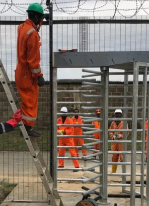 turnstile-gate-installation