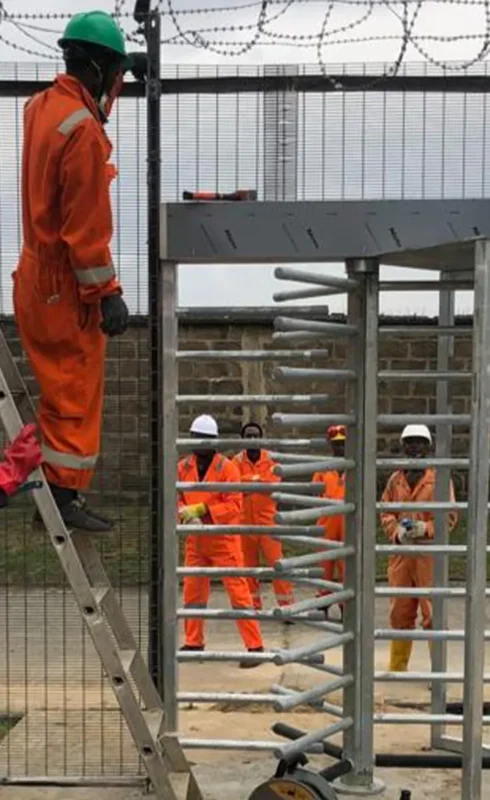 turnstile-gate-installation